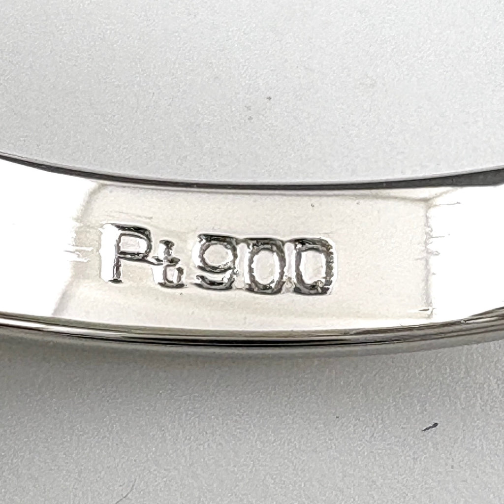 パール デザインリング プラチナ 指輪 メレダイヤ 真珠 リング 13号 Pt900 パール ダイヤモンド レディース ノンブランドジュエリー 【中古】nbjwl