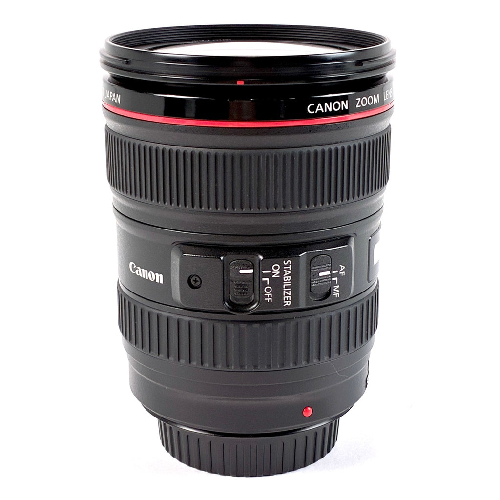 キヤノン Canon EF 24-105mm F4L IS USM 一眼カメラ用レンズ（オートフォーカス） 【中古】cambb