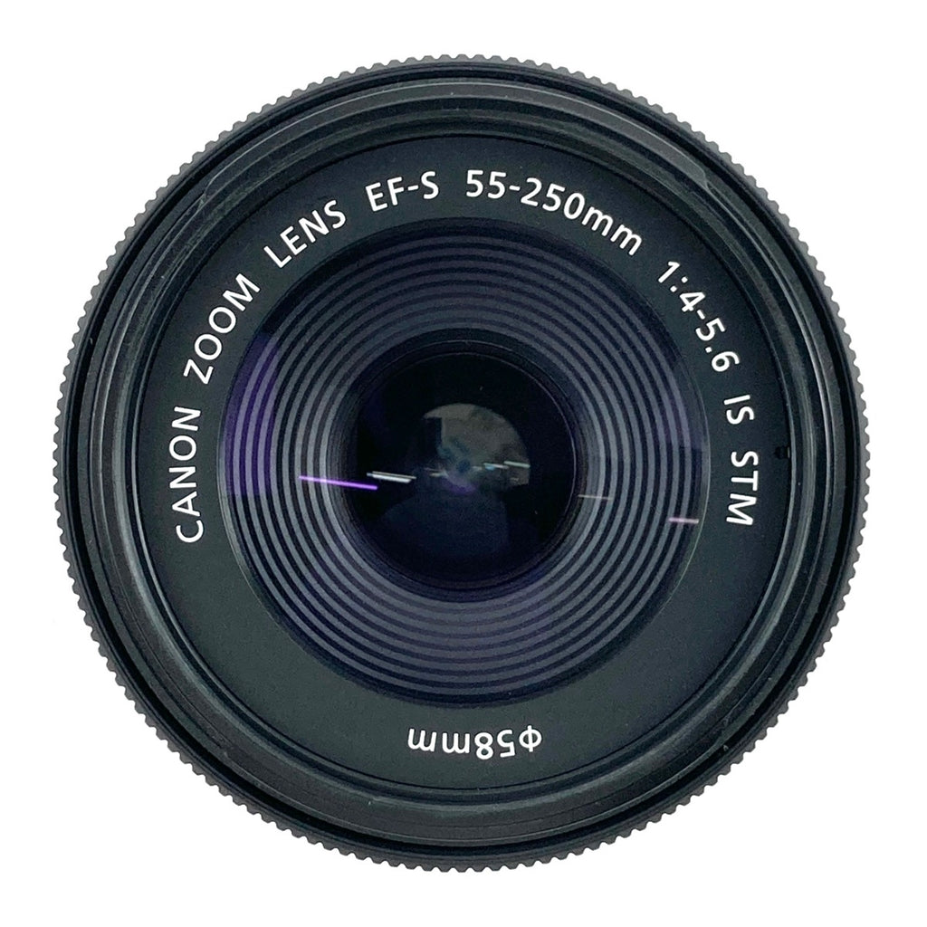 キヤノン Canon EF-S 55-250mm F4-5.6 IS STM 一眼カメラ用レンズ（オートフォーカス） 【中古】cambb