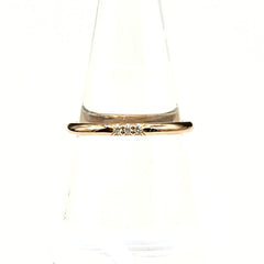 ティファニー クラシック リング PG ピンクゴールド 指輪 メレダイヤ リング 15号 750 ダイヤモンド レディース ブランドジュエリー 【中古】brjwl