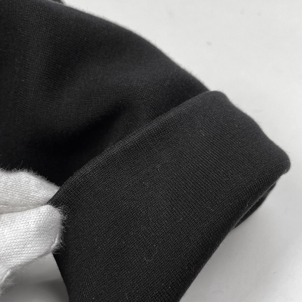 プラダ テクニカルコットン フーディー プルオーバー ロゴ トップス パーカー コットン ポリアミド ブラック メンズ 【中古】brapp