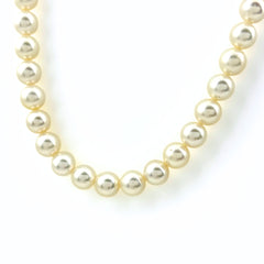 タサキ パール デザインネックレス シルバー 真珠 silver ネックレス SV パール レディース ブランドジュエリー 【中古】brjwl