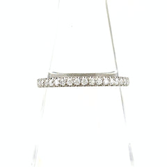 ティファニー ソレストフルサークルリング プラチナ 指輪 メレダイヤ リング 10号 Pt950 ダイヤモンド レディース ブランドジュエリー 【中古】brjwl