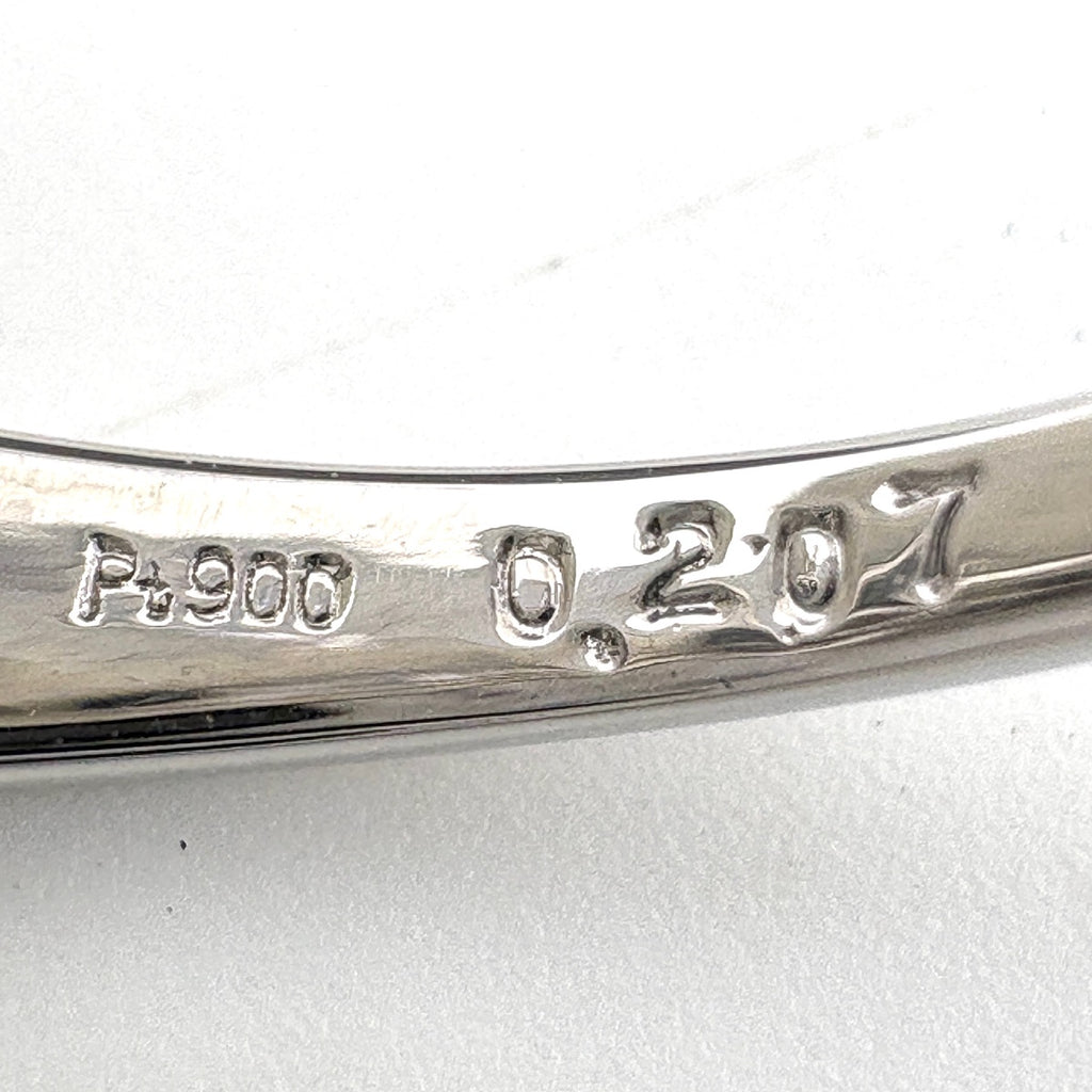 ダイヤモンド デザインリング プラチナ 指輪 メレダイヤ リング 11号 Pt900 ダイヤモンド レディース ノンブランドジュエリー 【中古】nbjwl