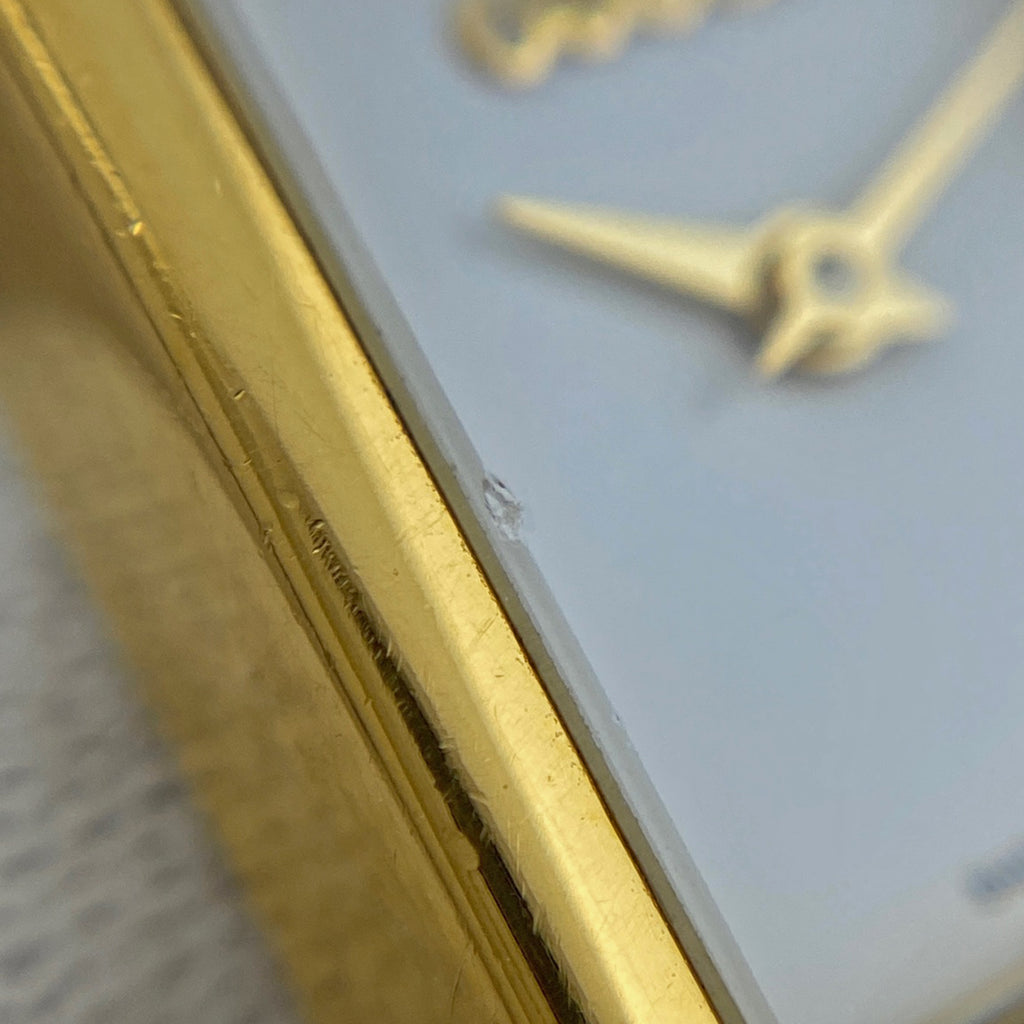 グッチ チェンジベルト 1800L 腕時計 SS GP クォーツ ホワイト レディース 【中古】wtcbb