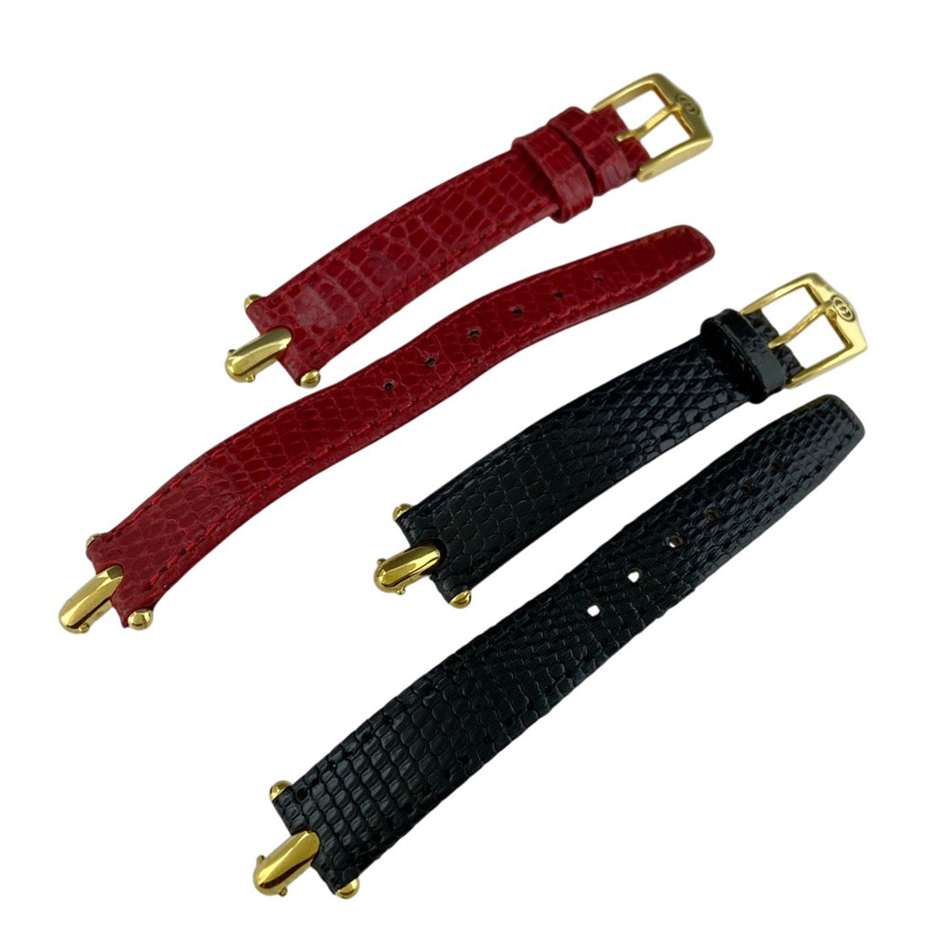 グッチ チェンジベルト 1800L 腕時計 SS GP クォーツ ホワイト レディース 【中古】wtcbb