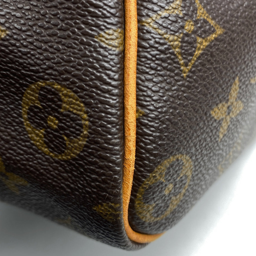 ルイ・ヴィトン スピーディ 35 ボストンバッグ 通勤 ハンドバッグ モノグラム ブラウン M41524 レディース 【中古】brbag