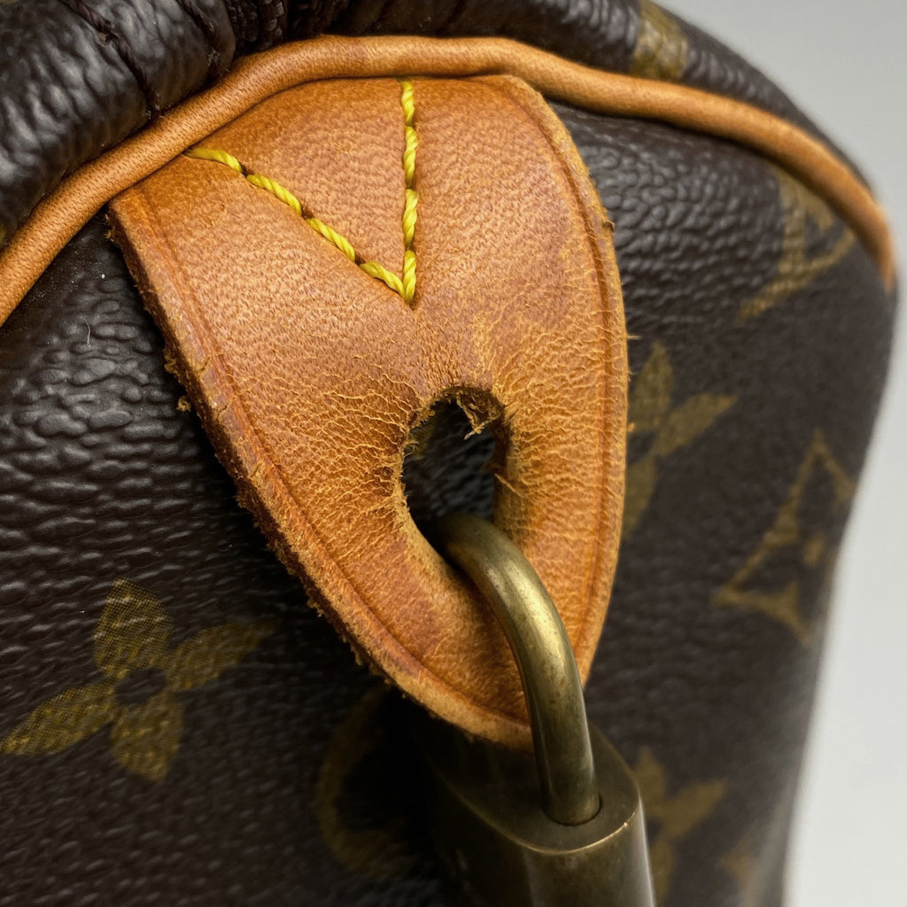 ルイ・ヴィトン スピーディ 35 ボストンバッグ 通勤 ハンドバッグ モノグラム ブラウン M41524 レディース 【中古】brbag