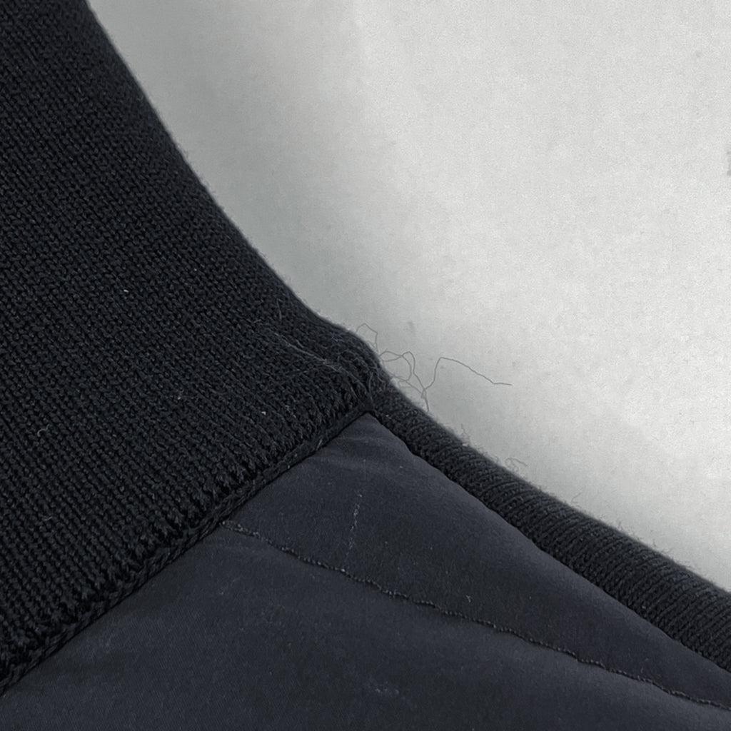 モンクレール MAGLIA TRICOT CARDIGAN ダウン ニット切り替え トップス カーディガン ネイビー レディース 【中古】brapp