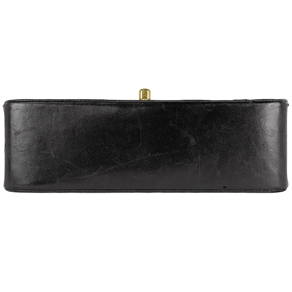 シャネル ダイアナ マトラッセ シングルフラップ チェーン ショルダーバッグ ココマーク ショルダーバッグ レザー ブラック A01164 レディース 【中古】brbag