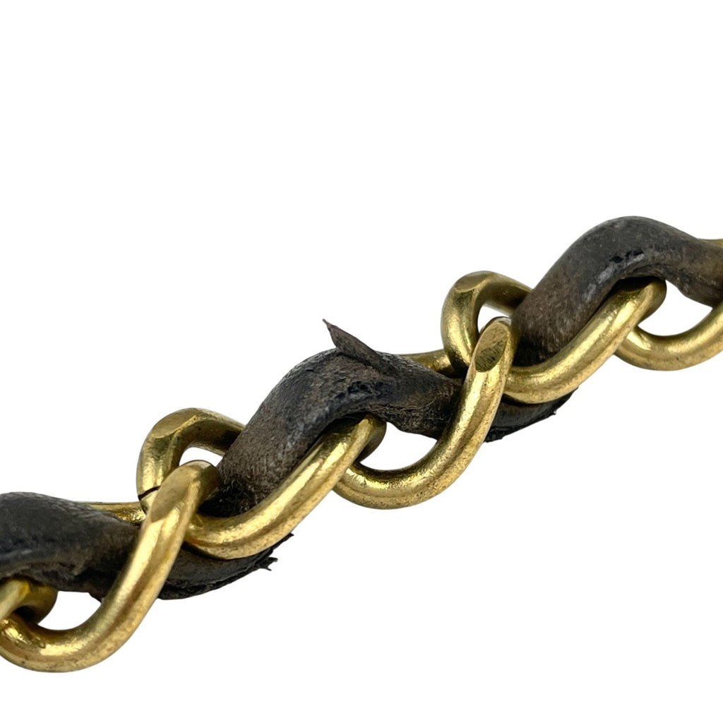 シャネル ダイアナ マトラッセ シングルフラップ チェーン ショルダーバッグ ココマーク ショルダーバッグ レザー ブラック A01164 レディース 【中古】brbag