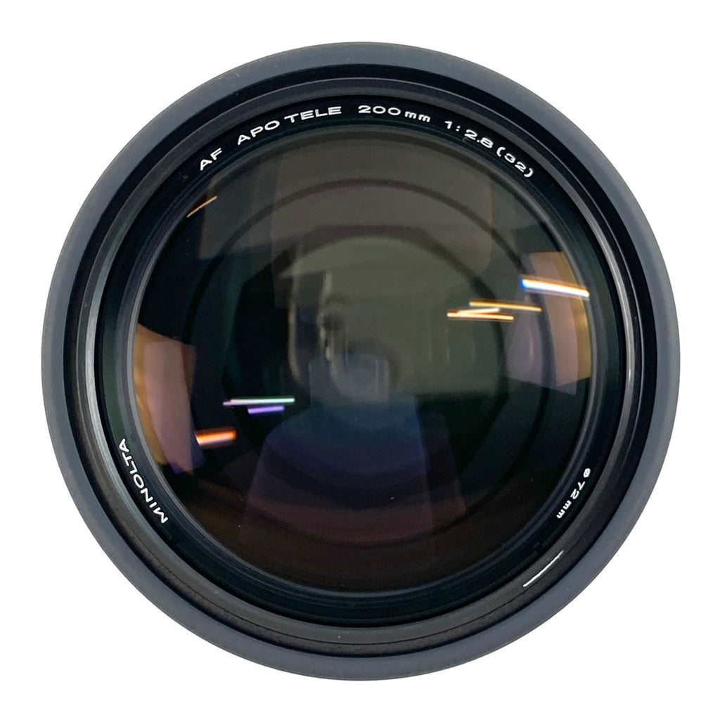 ミノルタ MINOLTA High Speed AF APO TELE 200mm F2.8 一眼カメラ用レンズ（オートフォーカス） 【中古】cambb
