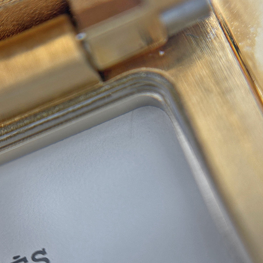 【保証書】エルメス メドール ME1.201 腕時計 SS GP クォーツ ホワイト レディース 【中古】wtcbb