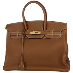 エルメス バーキン35cm ハンドバッグ トゴ 027634CC G刻印 レディース 中古 brbag