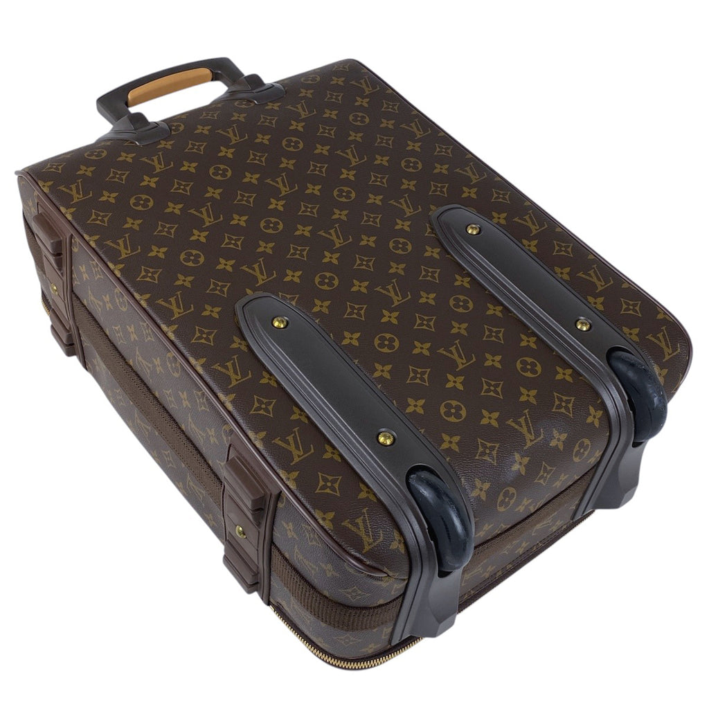 ルイ・ヴィトン ペガス 60 キャリーケース 旅行鞄 出張 キャリーバッグ モノグラム ブラウン M23250 レディース 【中古】brbag