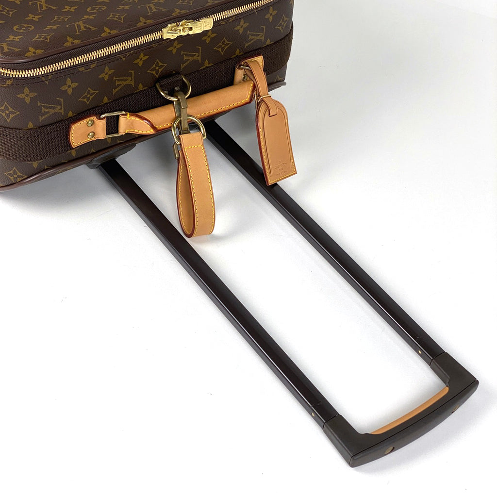 ルイ・ヴィトン ペガス 60 キャリーケース 旅行鞄 出張 キャリーバッグ モノグラム ブラウン M23250 レディース 【中古】brbag