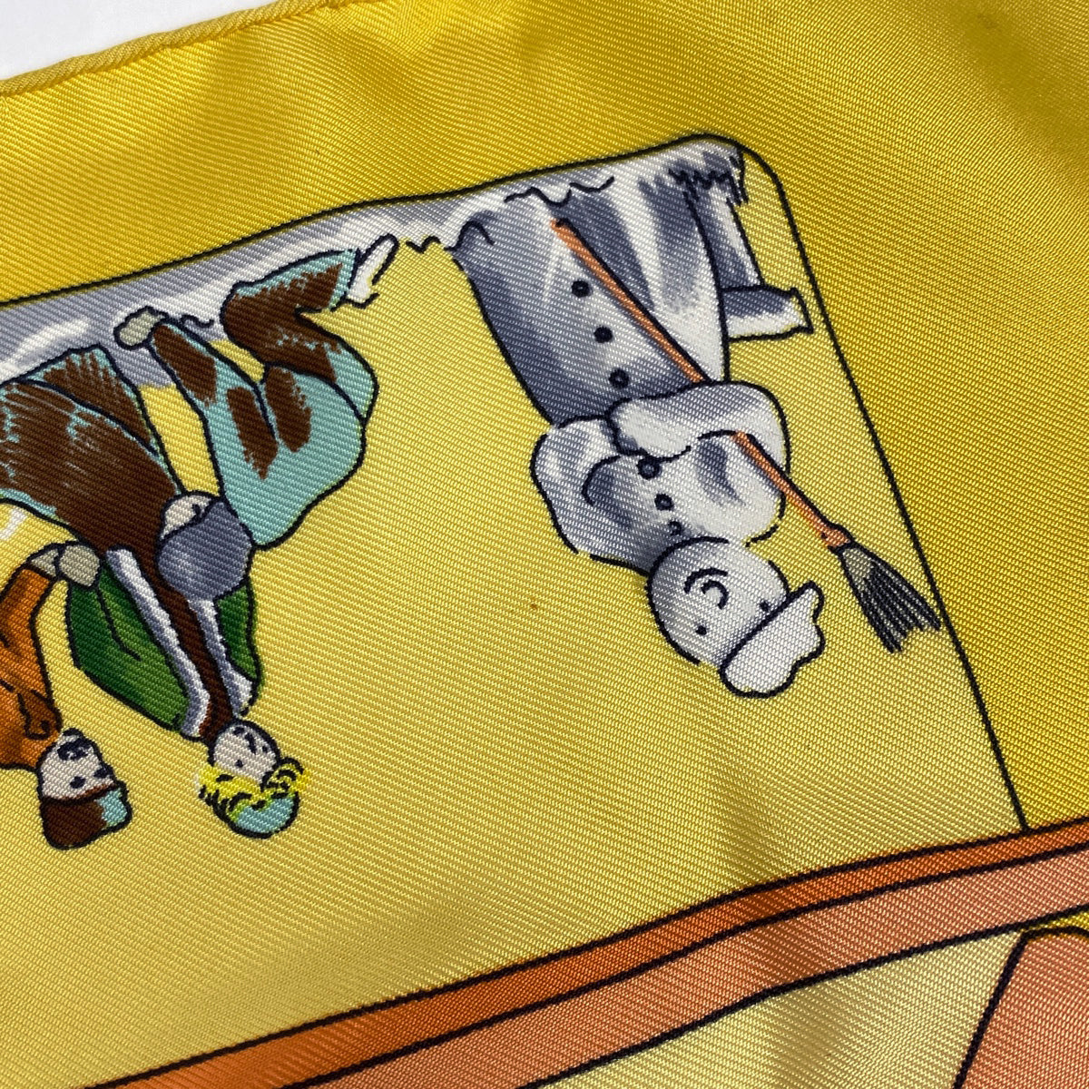 バイセル公式】エルメス カレ 90 Neige d'Antan 去年の雪 スカーフ