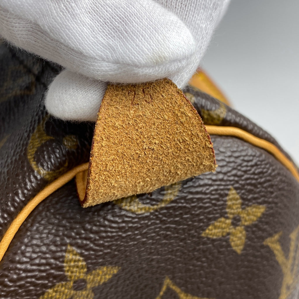 ルイ・ヴィトン スピーディ 25 ボストンバッグ 通勤 ハンドバッグ モノグラム ブラウン M41528 レディース 【中古】brbag