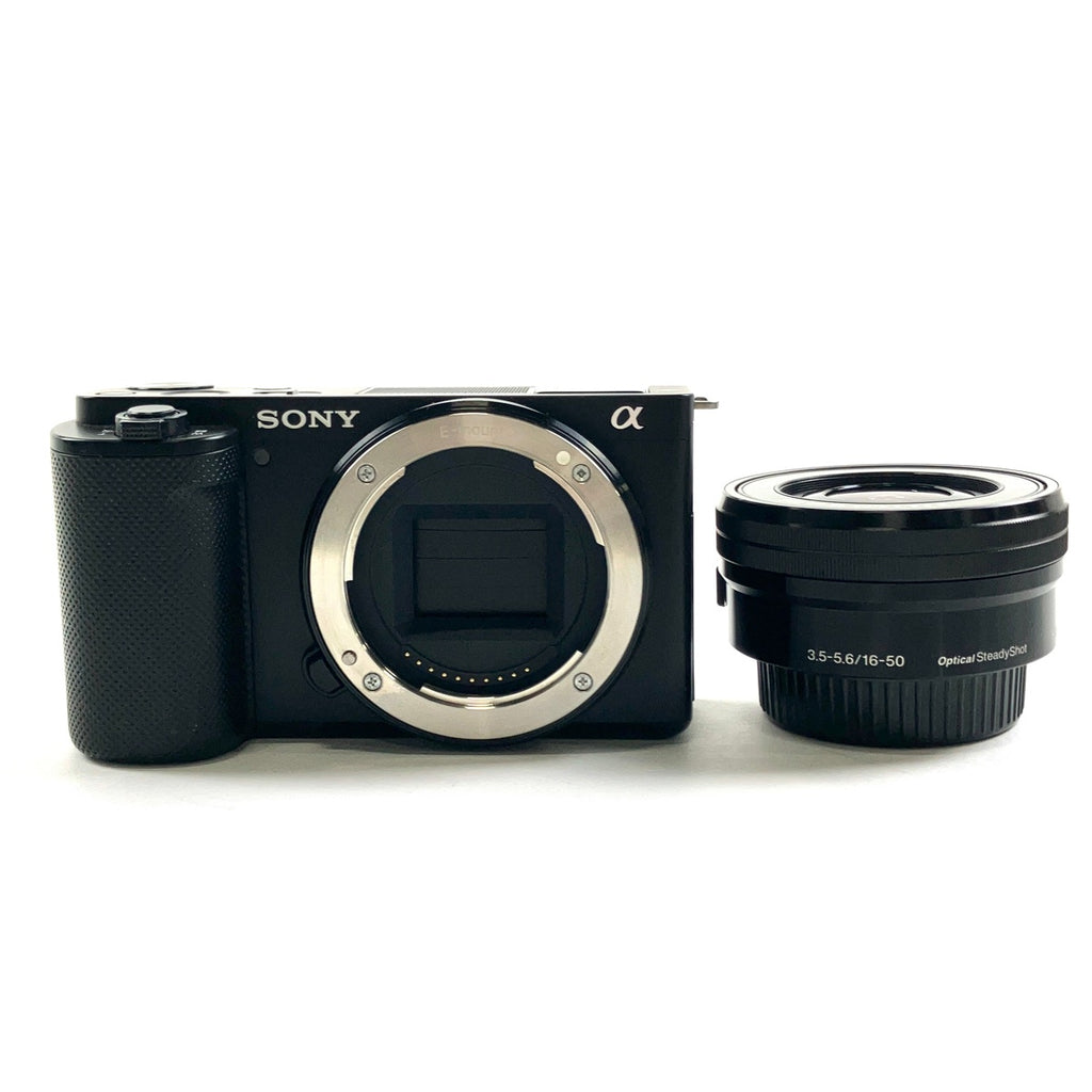 ソニー SONY VLOGCAM ZV-E10L パワーズームレンズキット ブラック［ジャンク品］ デジタル ミラーレス 一眼カメラ 【中古】cambb
