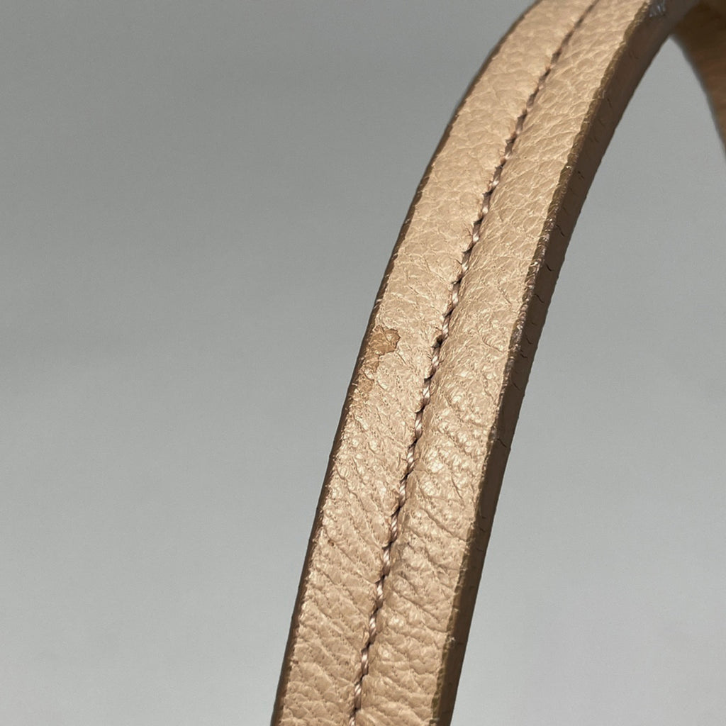 イヴ・サンローラン ナジャ ショルダーバッグ ハンドバッグ ショルダーバッグ レザー ベージュ レディース 【中古】brbag