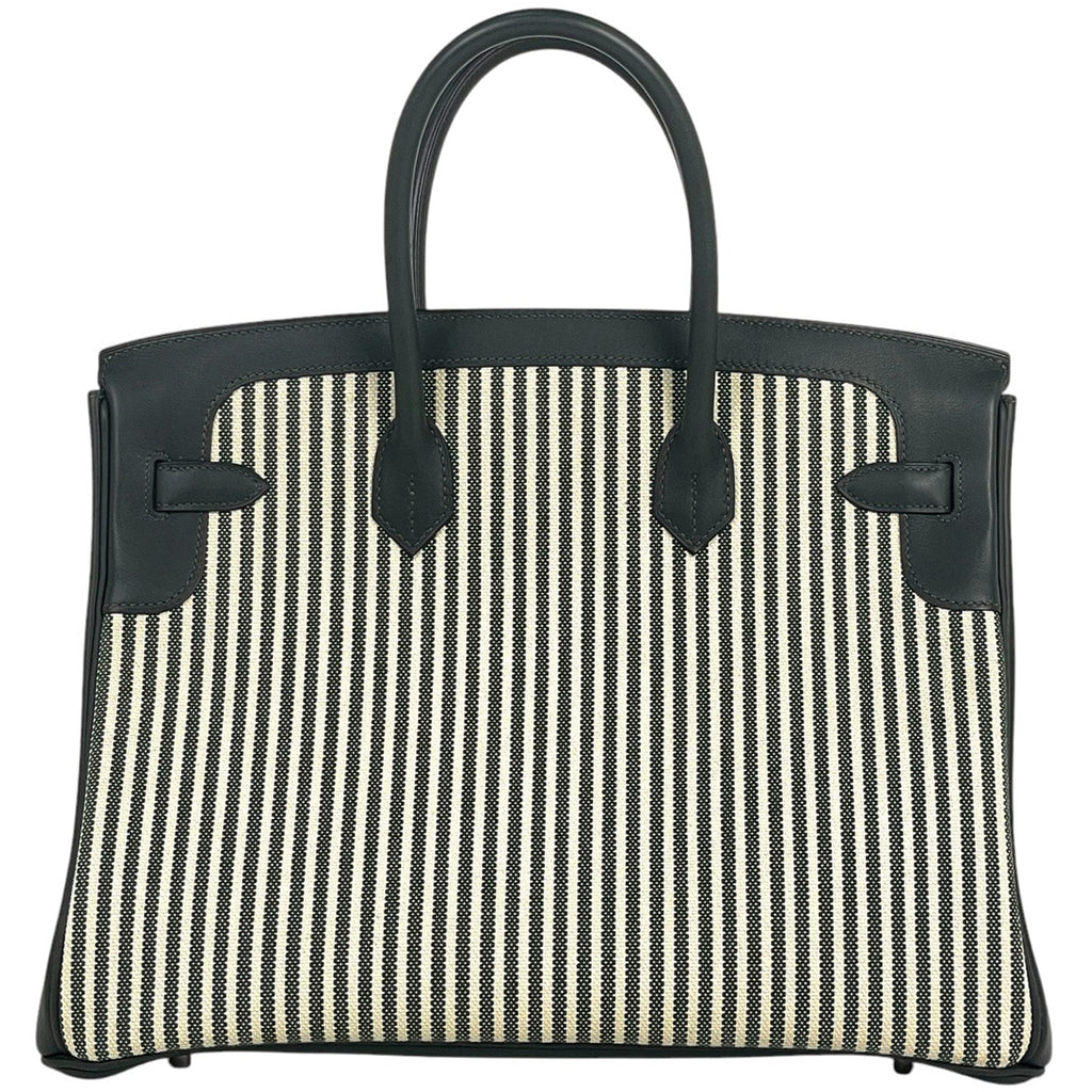 エルメス バーキン35cm ハンドバッグ ヴォースイフト ヴェールアングレ エクリュ バーキン35 X レディース 中古 brbag