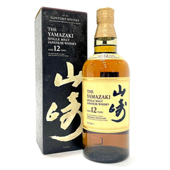 【東京都内限定お届け】 サントリー SUNTORY 山崎 12年 シングルモルト ジャパニーズ 700ml 国産ウイスキー 酒 【古酒】liqbb