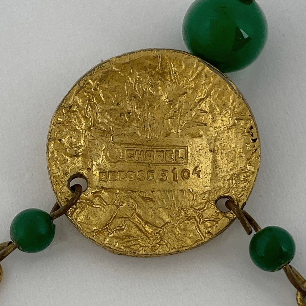 シャネル デザイン ネックレス ネックレス GP ゴールド レディース 【中古】bracc