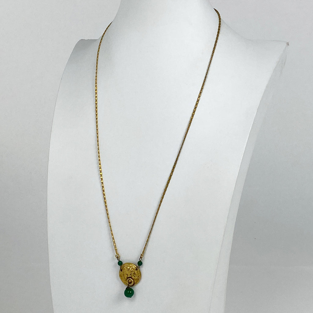 シャネル デザイン ネックレス ネックレス GP ゴールド レディース 【中古】bracc