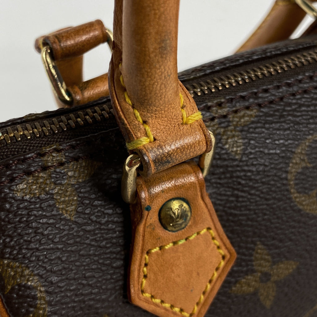 ルイ・ヴィトン ミニ スピーディ ショッピング 手提げ 2WAY ショルダーバッグ ハンドバッグ モノグラム ブラウン M41534 レディース 【中古】brbag