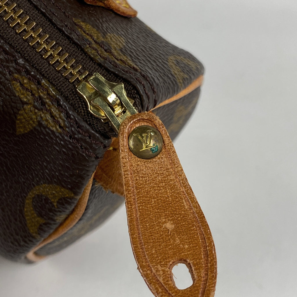 ルイ・ヴィトン ミニ スピーディ ショッピング 手提げ 2WAY ショルダーバッグ ハンドバッグ モノグラム ブラウン M41534 レディース 【中古】brbag