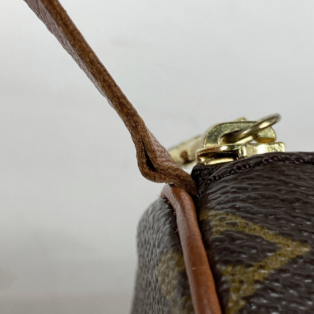 ルイ・ヴィトン パピヨン 30 バレルバッグ 筒型 旧旧型 ハンドバッグ モノグラム ブラウン M51365 レディース 【中古】brbag