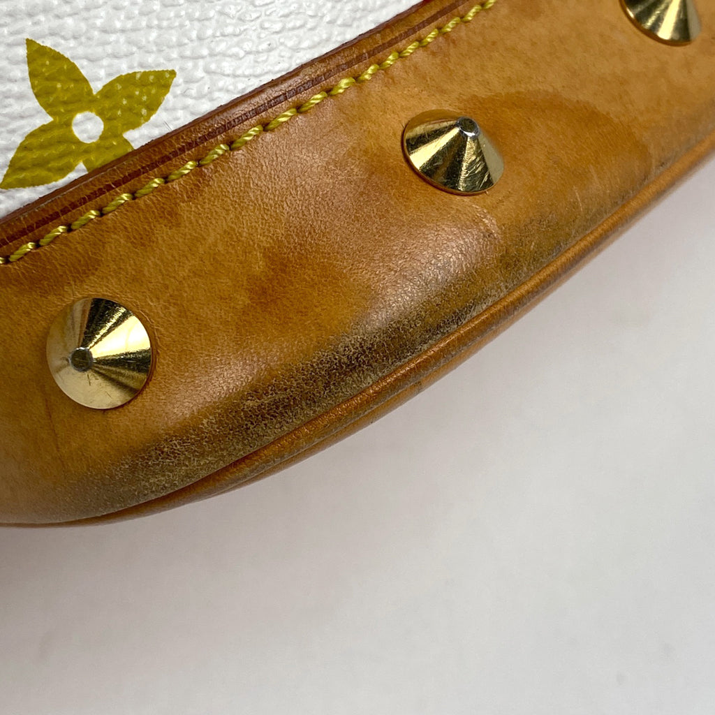 ルイ・ヴィトン アルマ 手提げ ハンドバッグ モノグラムマルチカラー ブロン(ホワイト) M92647 レディース 【中古】brbag