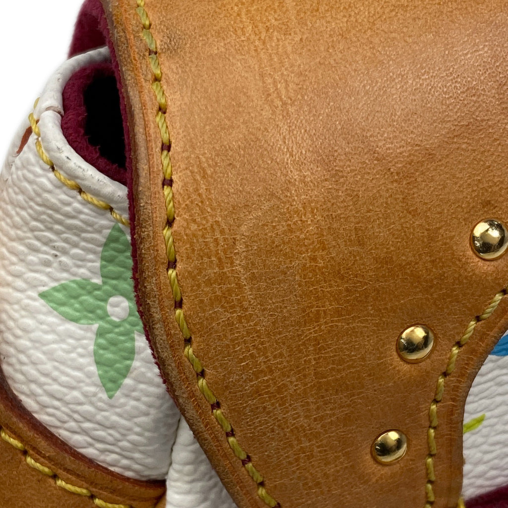 ルイ・ヴィトン マリリン 手提げ ショルダーバッグ 肩掛け ハンドバッグ モノグラムマルチカラー ブロン(ホワイト) M40127 レディース 【中古】brbag