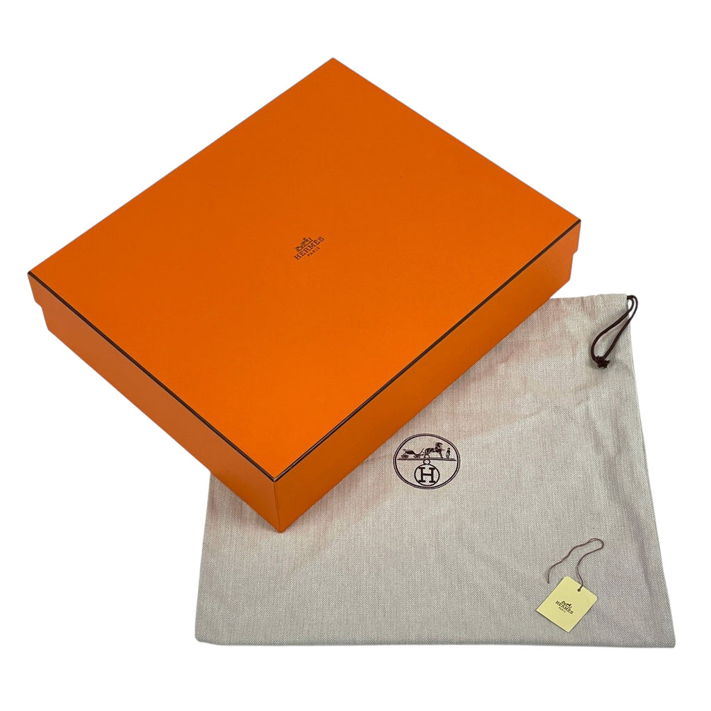 エルメス エヴリン 3 GM パンチング Hロゴ ショルダーバッグ トリヨンクレマンス ブルージーン □R レディース 【中古】brbag