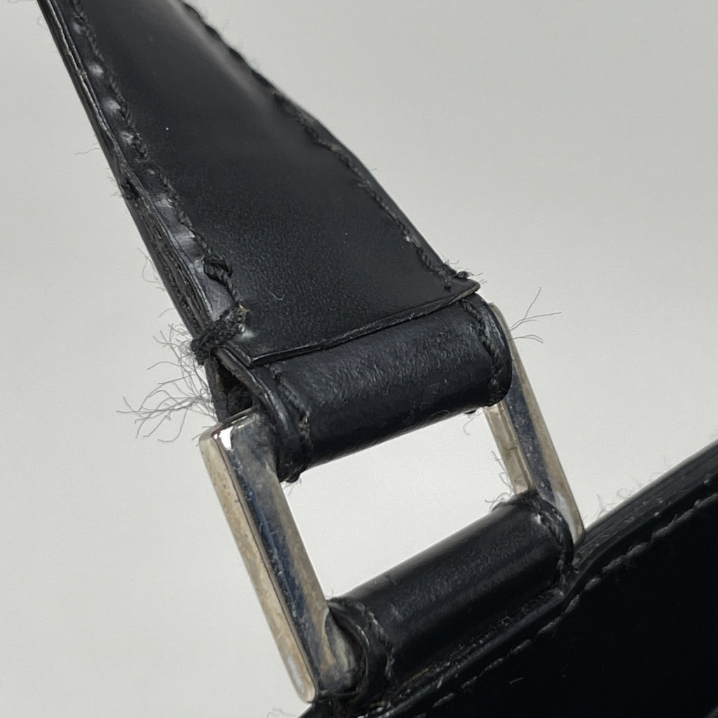 サルヴァトーレフェラガモ ガンチーニ ハンドバッグ ビジネスバッグ 手提げ ハンドバッグ レザー ブラック レディース 【中古】brbag