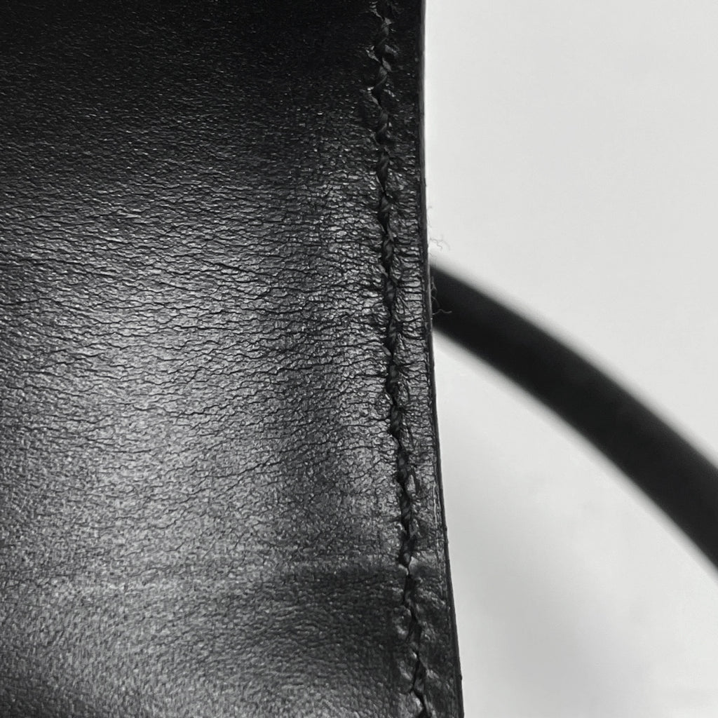 グッチ インターロッキングG ハンドバッグ ワンショルダー ハンドバッグ レザー ブラック 3815 レディース 【中古】brbag