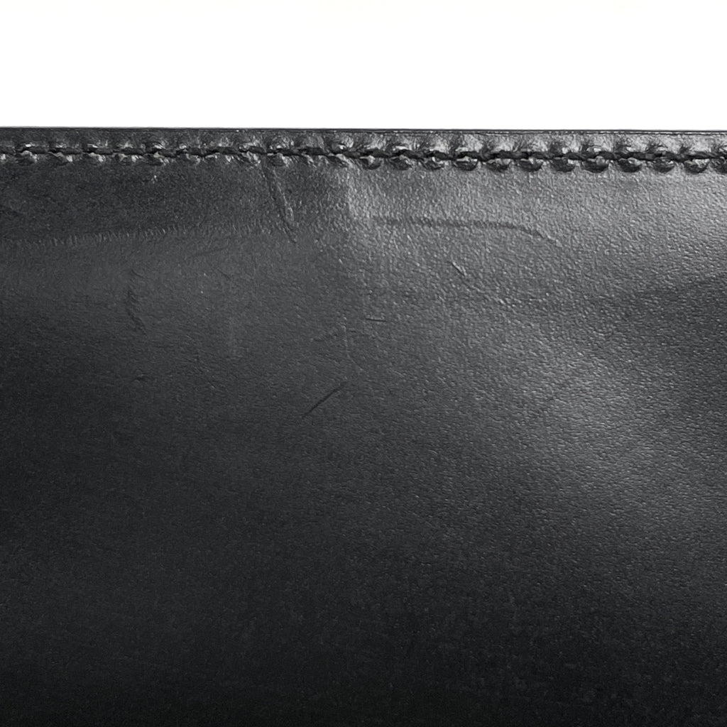 グッチ インターロッキングG ハンドバッグ ワンショルダー ハンドバッグ レザー ブラック 3815 レディース 【中古】brbag