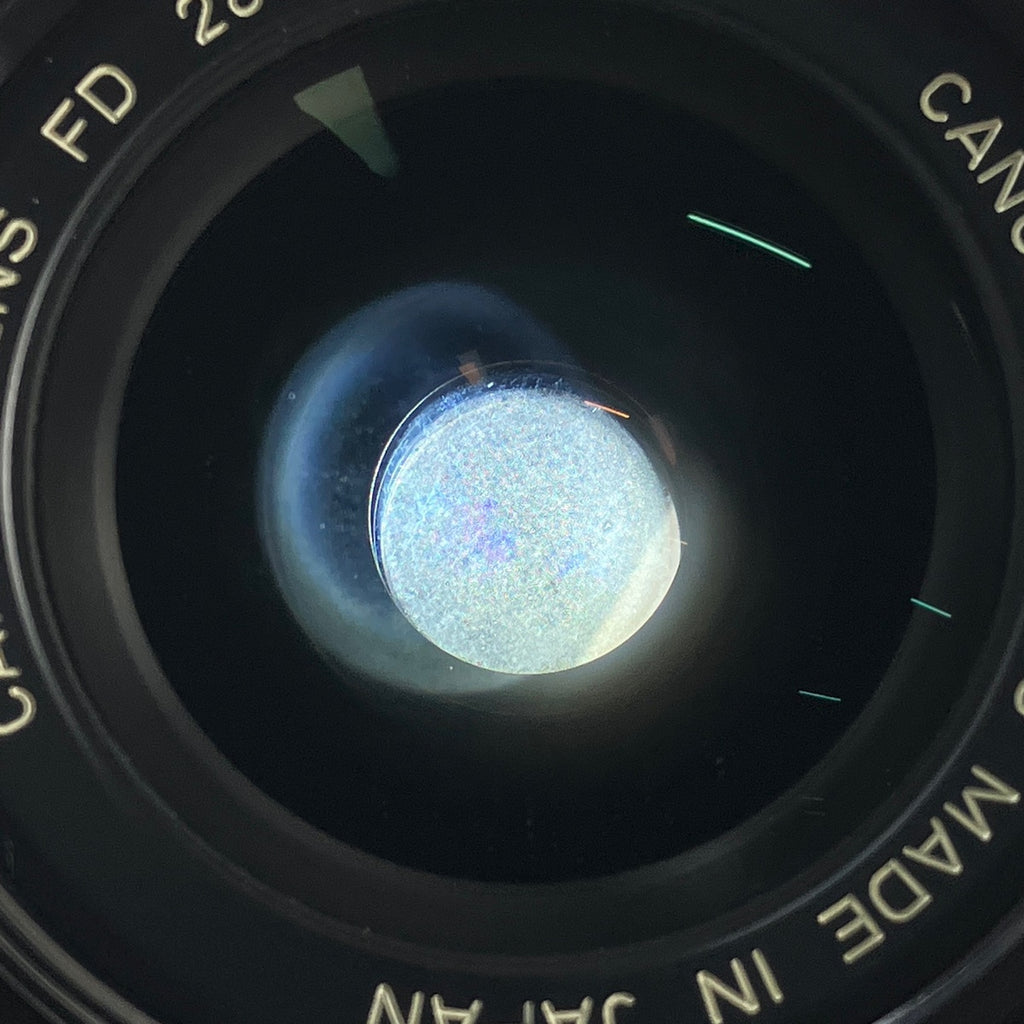 キヤノン Canon NEW FD 28mm F2 一眼カメラ用レンズ（マニュアルフォーカス） 【中古】cambb