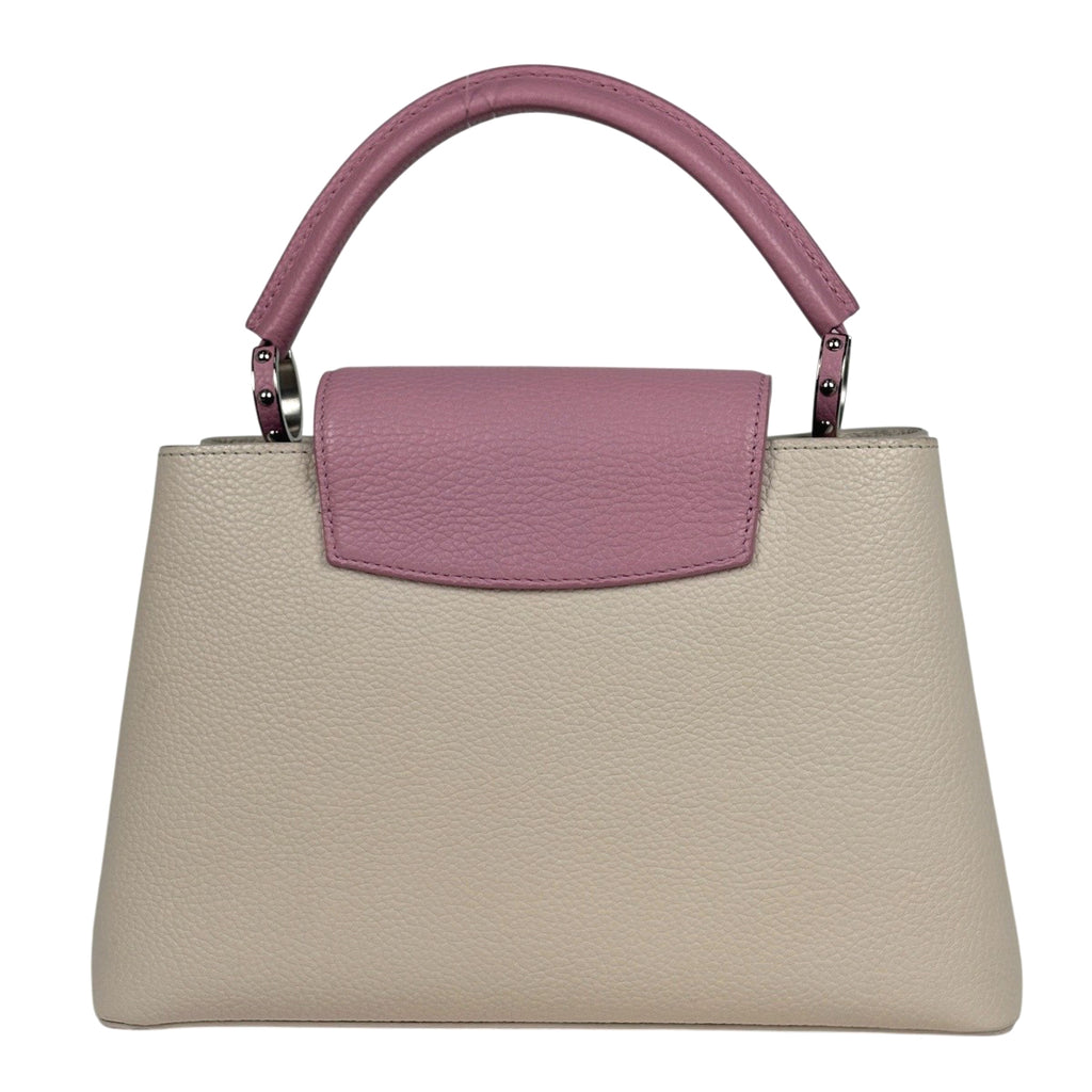 ルイ・ヴィトン カプシーヌ MM 2WAY ショルダーバッグ ハンドバッグ トリヨン アイボリー ピンク レディース 【中古】brbag