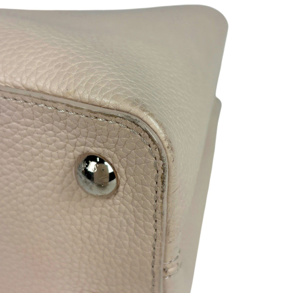 ルイ・ヴィトン カプシーヌ MM 2WAY ショルダーバッグ ハンドバッグ トリヨン アイボリー ピンク レディース 【中古】brbag