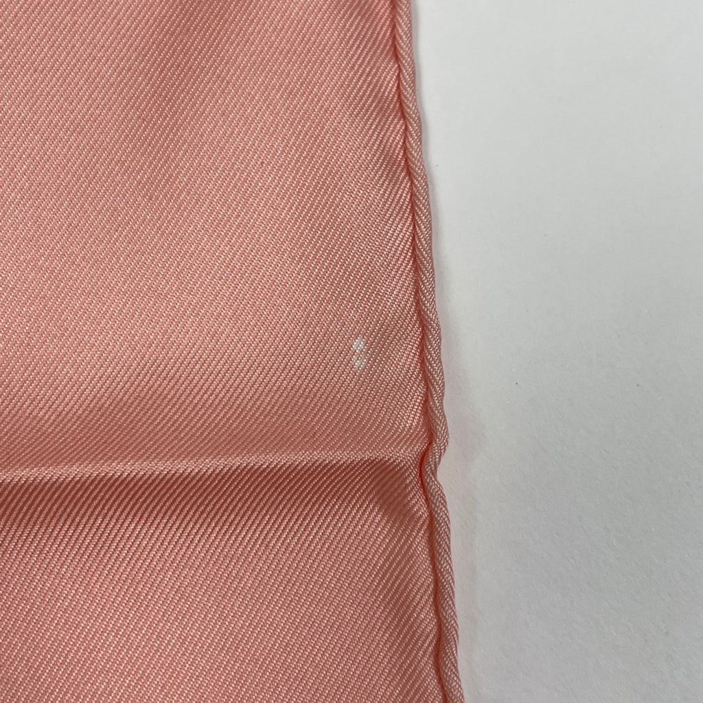 エルメス カレ 90 CONCERTO コンチェルト 奏曲 スカーフ シルク ピンク レディース 【中古】brbag