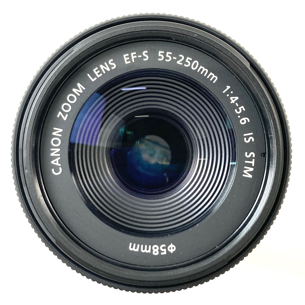 キヤノン Canon EF-S 55-250mm F4-5.6 IS STM 一眼カメラ用レンズ（オートフォーカス） 【中古】cambb