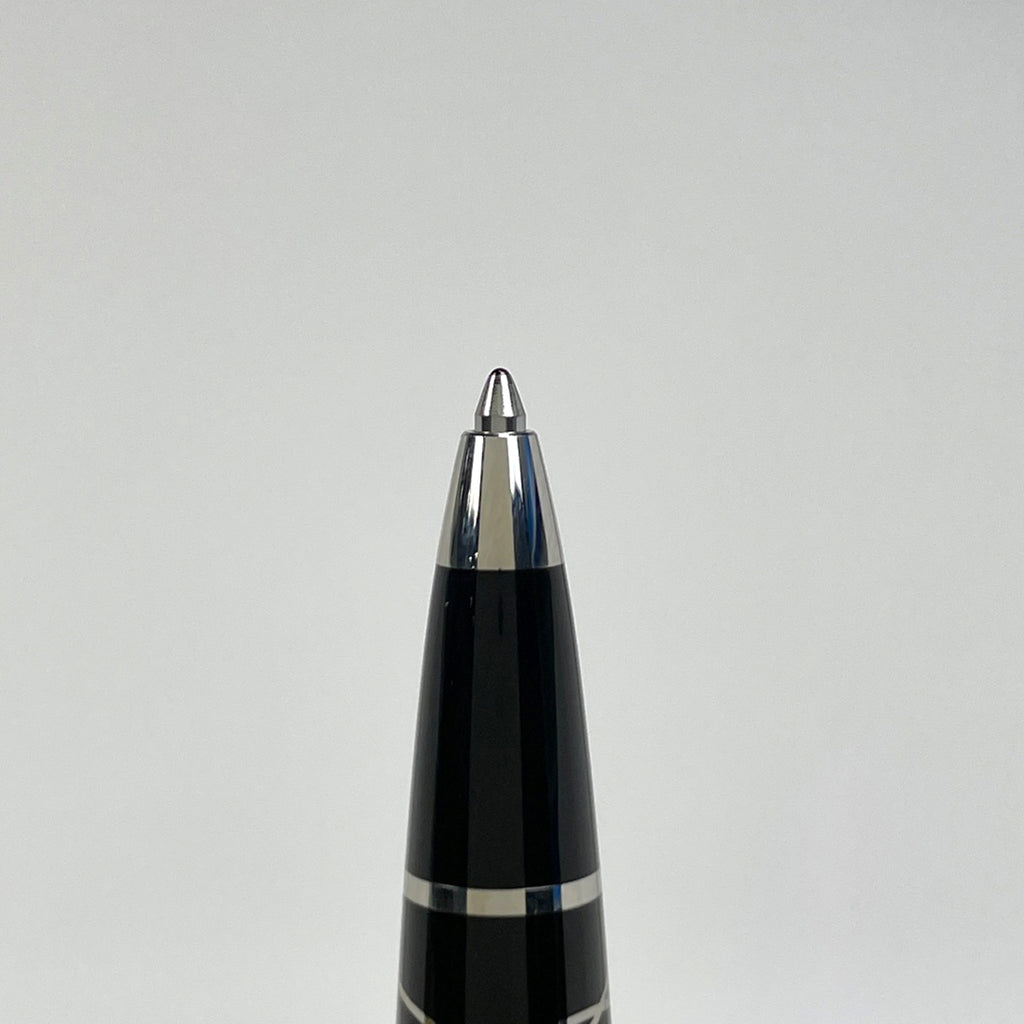 モンブラン ジョナサン スウィフト ボールペン 作家シリーズ ガリバー ボールペン メタル レジン シルバー ブラック レディース 【中古】brbag