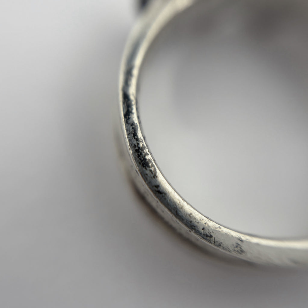 エルメス サンチュール リング 指輪 ベルトモチーフ リング 8号 シルバー925 シルバー レディース 【中古】bracc