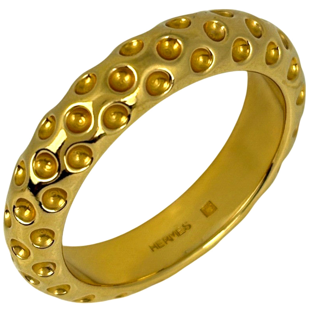 エルメス ドット スカーフリング GP ゴールド レディース 中古 brbag