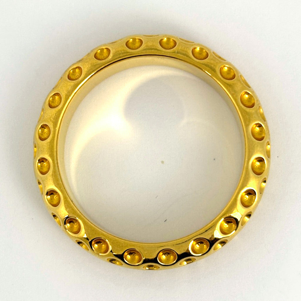 エルメス ドット スカーフリング GP ゴールド レディース 中古 brbag