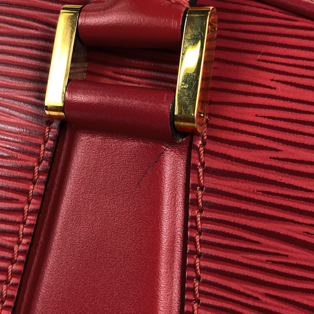ルイ・ヴィトン ジャスミン 手提げ ハンドバッグ エピ カスティリアンレッド M52087 レディース 【中古】brbag