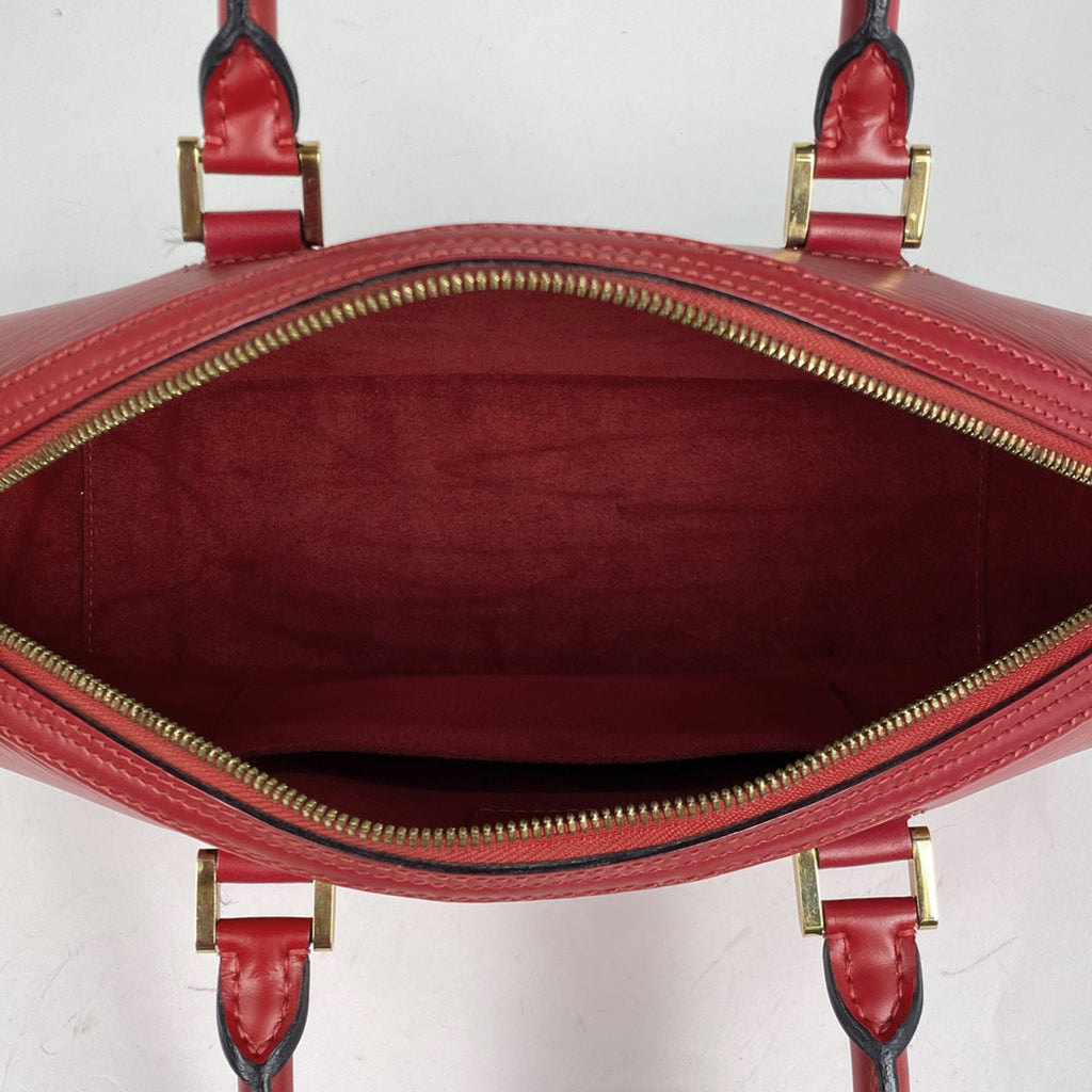 ルイ・ヴィトン ジャスミン 手提げ ハンドバッグ エピ カスティリアンレッド M52087 レディース 【中古】brbag