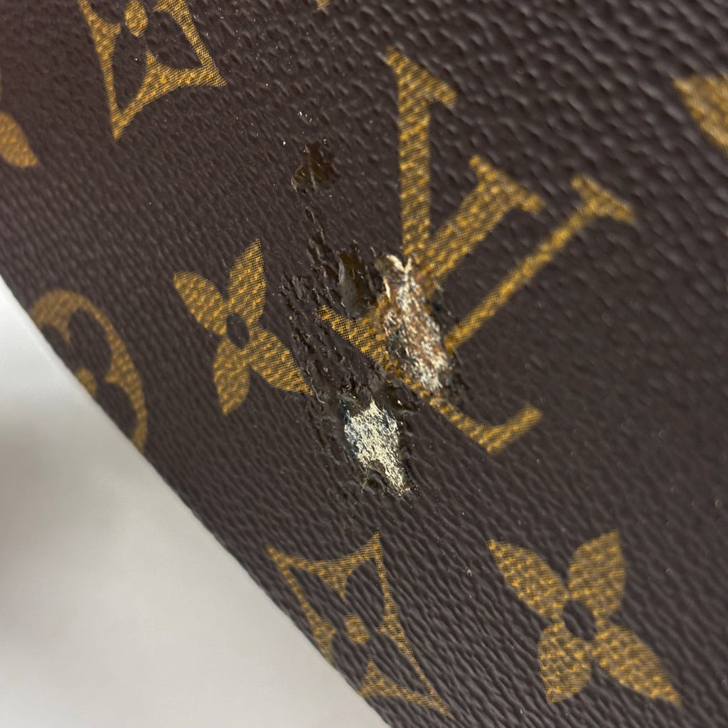 ルイ・ヴィトン バビロン 肩掛け ショルダーバッグ 通勤 トートバッグ モノグラム ブラウン M51102 レディース 【中古】brbag