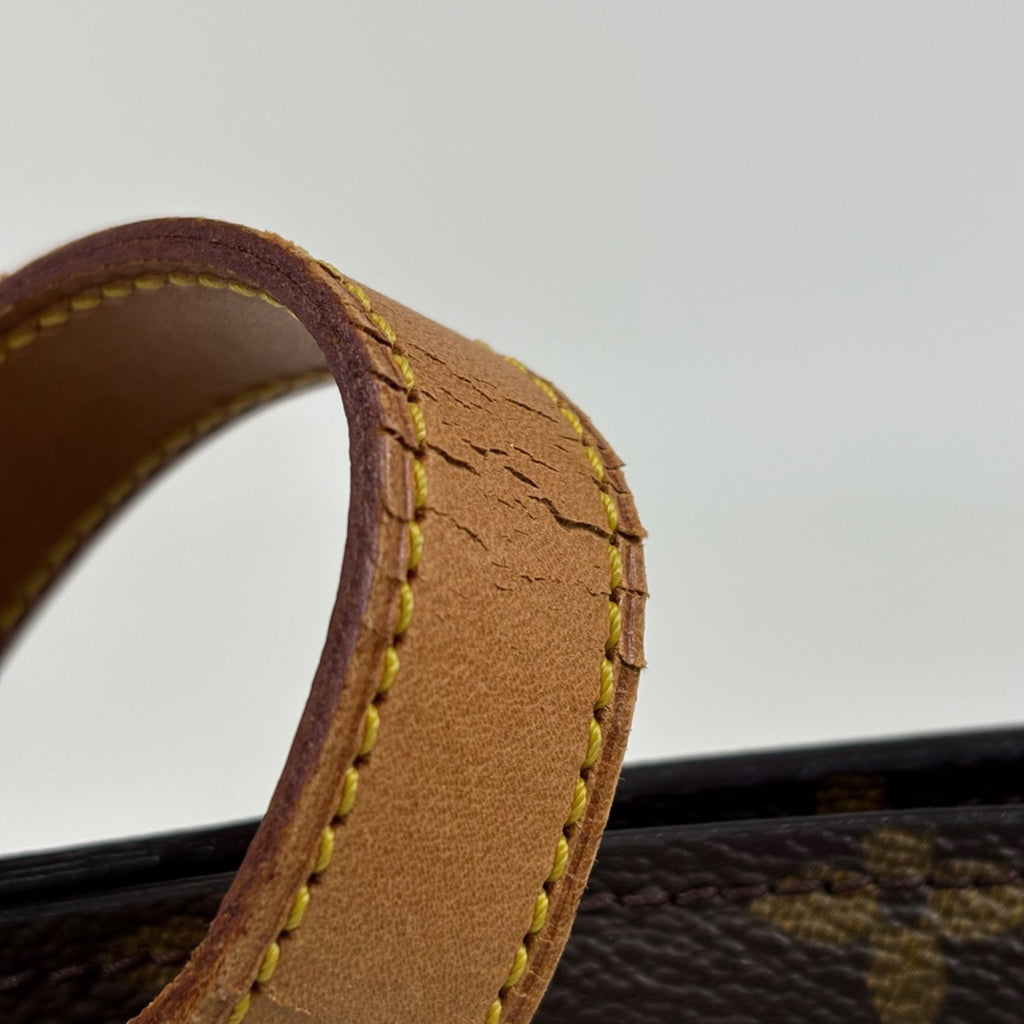 ルイ・ヴィトン バビロン 肩掛け ショルダーバッグ 通勤 トートバッグ モノグラム ブラウン M51102 レディース 【中古】brbag